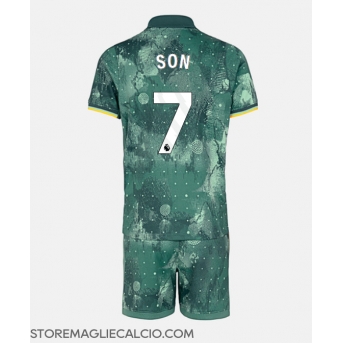 Tottenham Hotspur Son Heung-min #7 Maglia Gara Terza Repliche 2024-25 Bambino